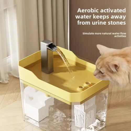 Fontaine à eau pour chat – 1,5L | Système de circulation d'eau