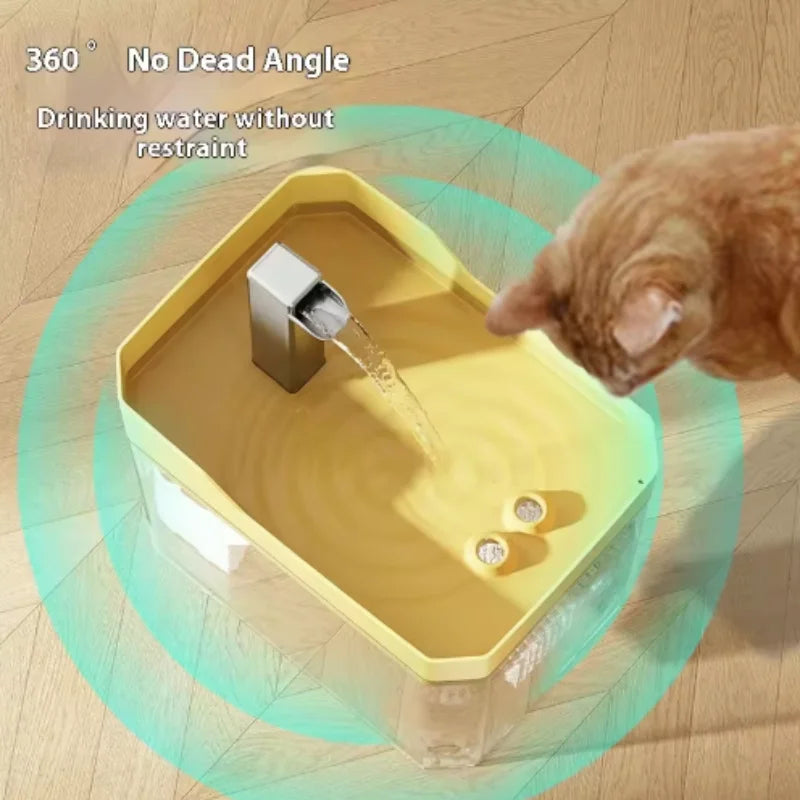 Fontaine à eau pour chat – 1,5L | Système de circulation d'eau