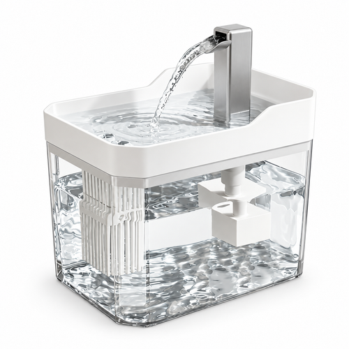 Fontaine à eau pour chat – 1,5L - Filtrage